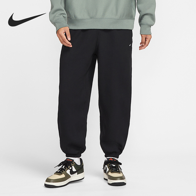 Nike/耐克正品Solo Swoosh男士束脚加绒保暖长裤HV1089-010