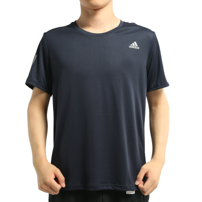 Adidas男子透气休闲运动短袖