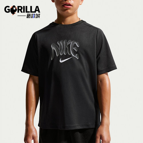 Nike/耐克正品Multi Refresh大童短袖圆领舒适T恤IO0737-010