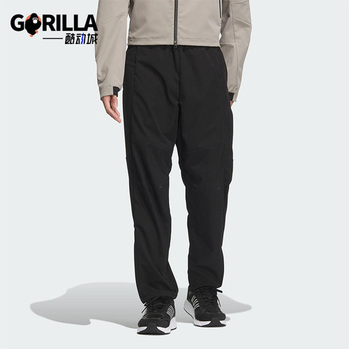Adidas/阿迪达斯正品PRE WV PANTS男士经典梭织休闲长裤JM2090