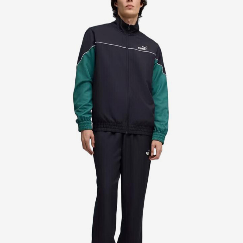 Puma/彪马官方正品吸湿速干撞色轻量长袖新款运动套装694079-16