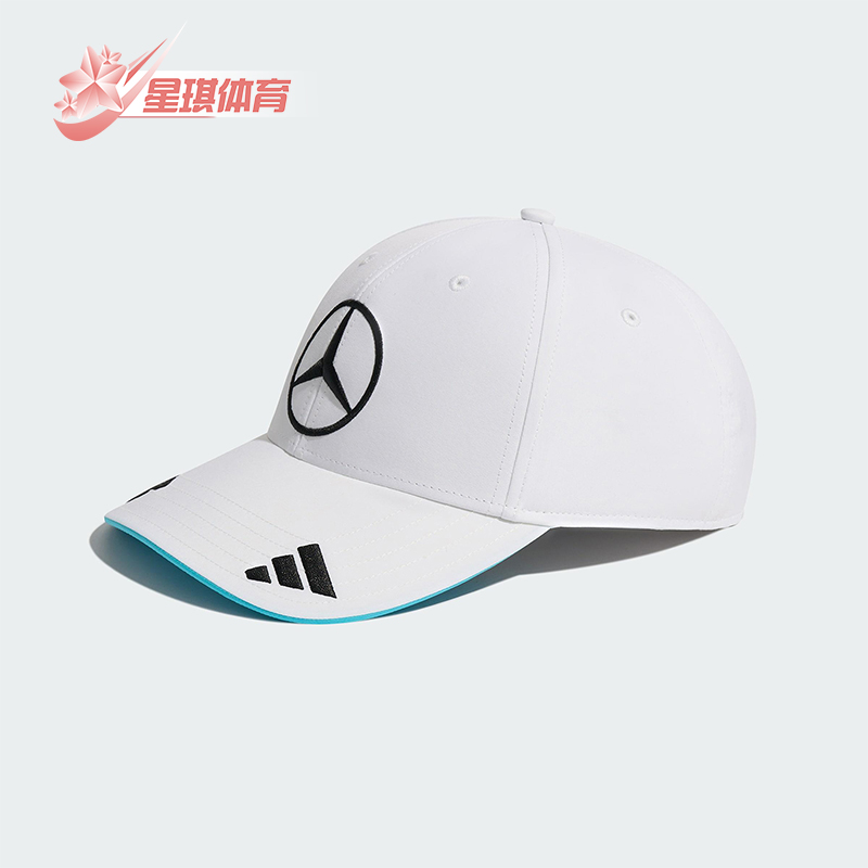Adidas/阿迪达斯正品AMG男女同款F1车队经典运动简约棒球帽JZ2568