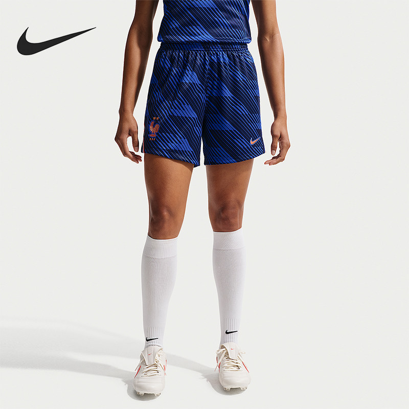 Nike/耐克正品Dri-FIT女士透气足球复古轻盈运动短裤IB4596-480