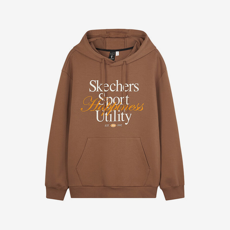 斯凯奇男女运动休闲宽松卫衣