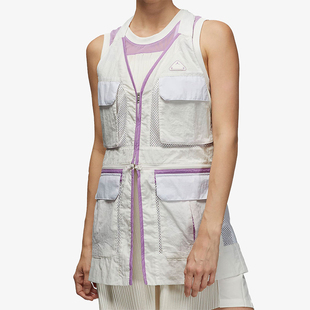 030 JORDAN女士多口袋机能风透气运动马甲DO4497 Nike 耐克正品