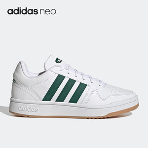 Adidas/阿迪达斯官方正品NEO男女低帮运动休闲舒适轻便板鞋GZ6655