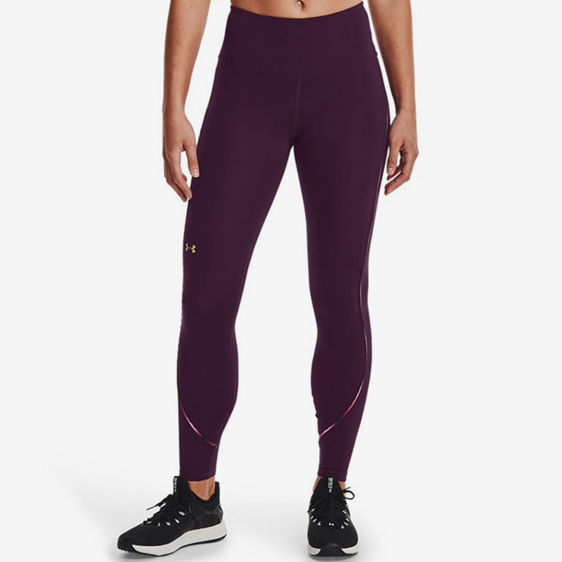 UA/安德玛正品RUSH Scallop女子纯色训练运动紧身长裤1365355-501