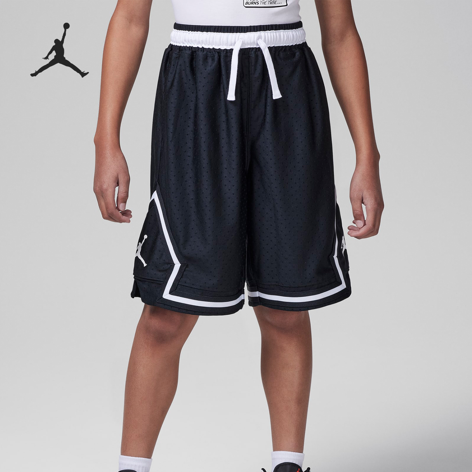 Nike/耐克大童针织休闲运动短裤