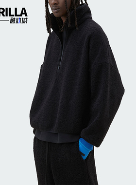 Adidas/阿迪达斯正品Athletics系列新款黑色经典夹克外套IM5322