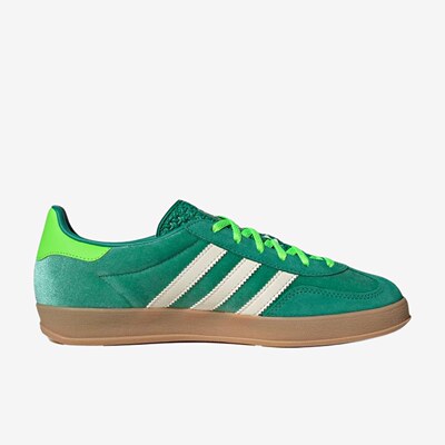Adidas阿迪达斯正品GAZELLEINDOOR女款薄底耐磨轻便板鞋JI2715