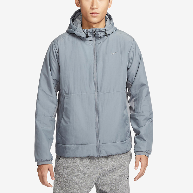 Nike/耐克正品冬季男士经典保暖休闲连帽宽松棉服外套FB7545-084