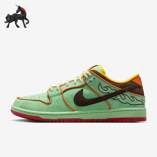 Nike/耐克正品SB Dunk Low男女皮革时尚轻便运动板鞋HF3058-300