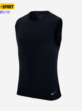 Nike/耐克正品Dri-FIT运动背心新款男经典黑色运动背心CN9819-010