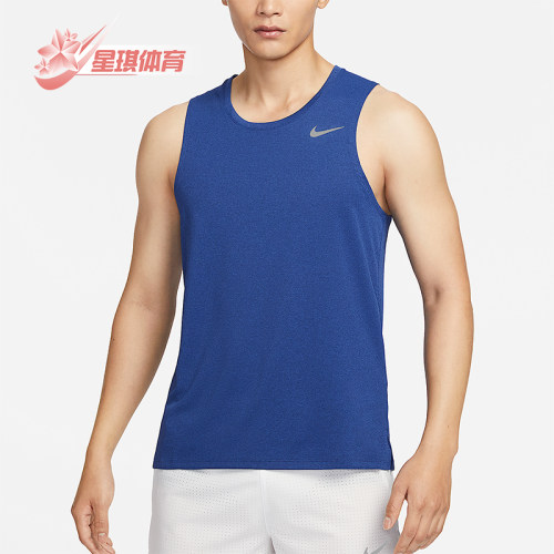 Nike/耐克正品2025秋季款男士套头运动跑步无袖背心T恤DV9322-481