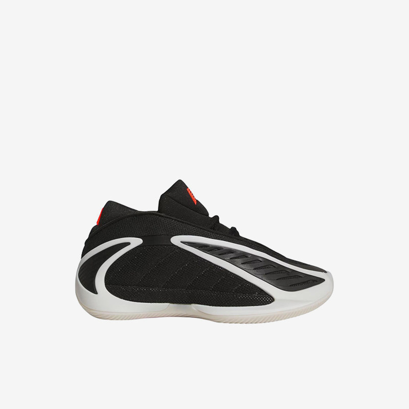Adidas/阿迪达斯正品AE2贴合核心黑儿童黑色经典低帮篮球鞋JR9377