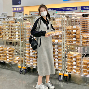 23年秋季连衣裙卫衣裙女2676128P120控168,卫衣搭配牛仔裤太长怎么办图片