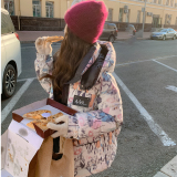 独特超好看短款羽绒服女冬高级设计感小众女生洋气欧货外套潮，女装羽绒服，浙宝267