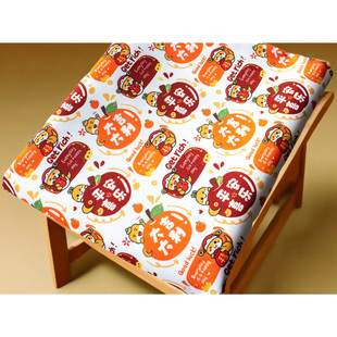 卡通布料细帆布印花手工diy面料沙发套布料包包宿舍桌布大利大吉