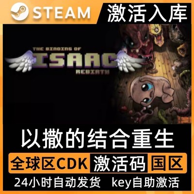 Steam以撒的结合重生激活码CDK