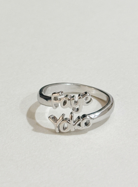 【fayeyoko】慕Ter原创 爱填满空白开口戒指