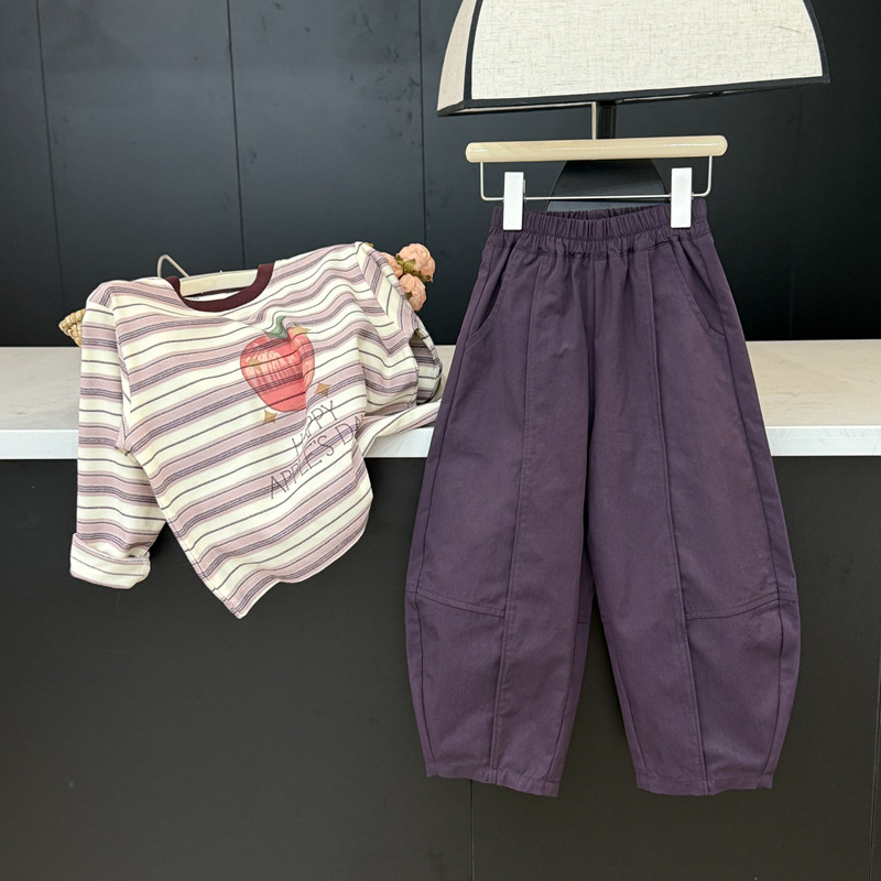 leomama女童裤子春秋新款儿童百搭宽松休闲裤女大童弯刀阔腿裤,童装/婴儿装/亲子装,裤子,淘宝优惠券,粉丝福利购,淘宝优惠卷