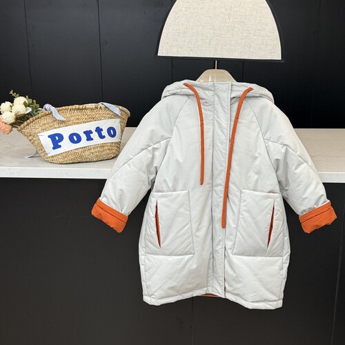 leomama【冰岛追火】女童棉服袄儿童装加厚保暖外套冬装洋气棉衣