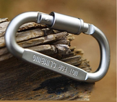 户外铝合金登山扣 d字形登山扣多功能快挂扣TC0003 D形型快挂挂扣