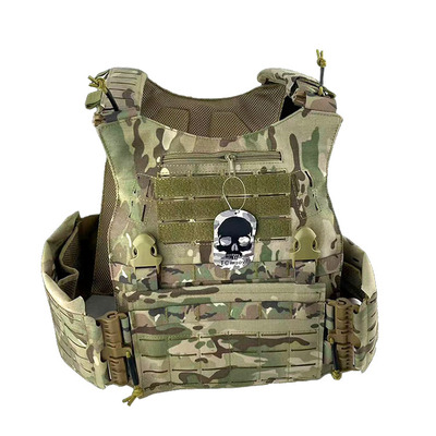 户外装备激光切割cs野战造型背心