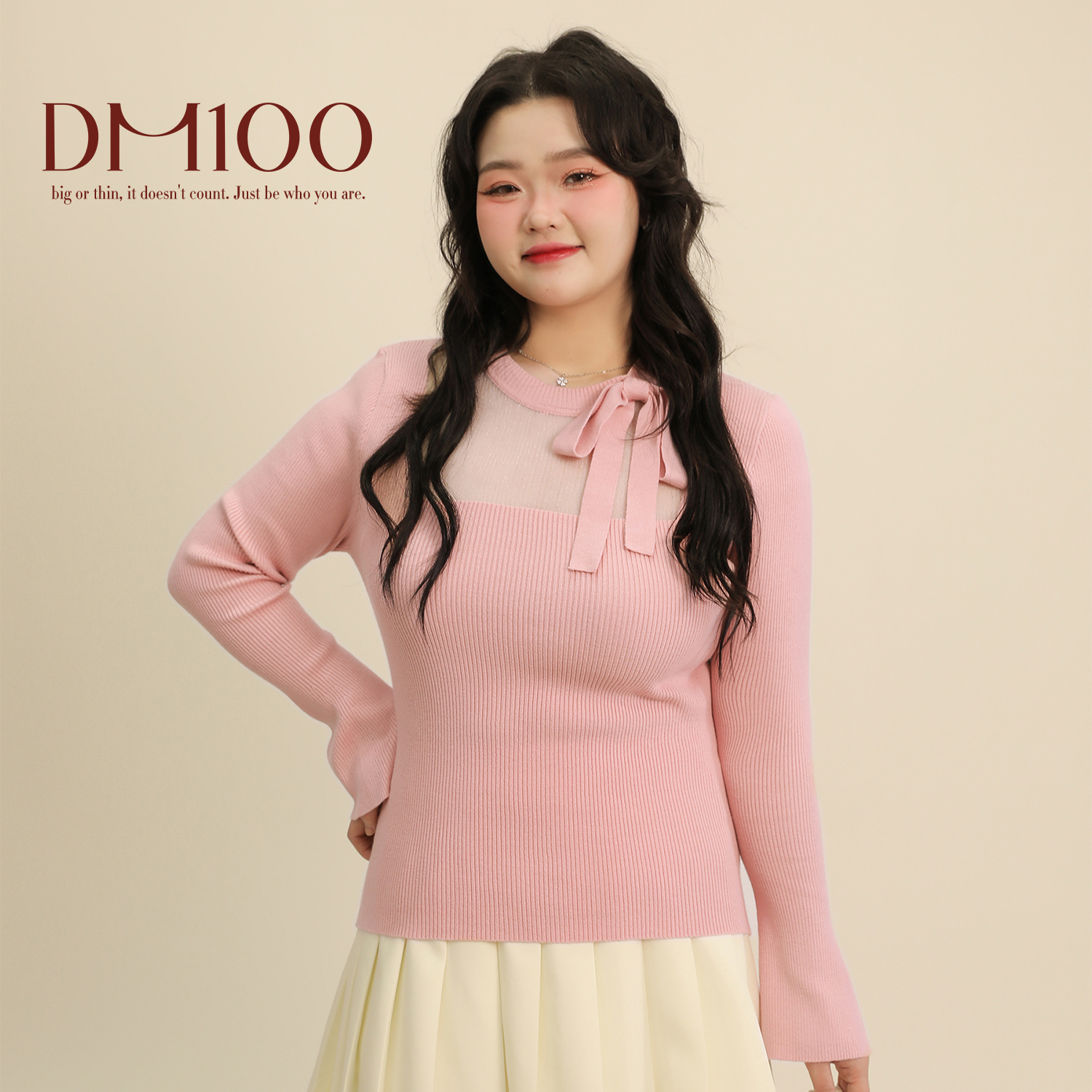 DM100大码百分百微胖mm女装显瘦修身打底衫性感纯欲网纱内搭上衣