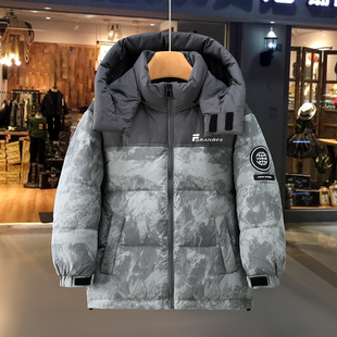 儿童羽绒服2025新款男女童洋气中长款中大童冬装保暖加厚童装外套