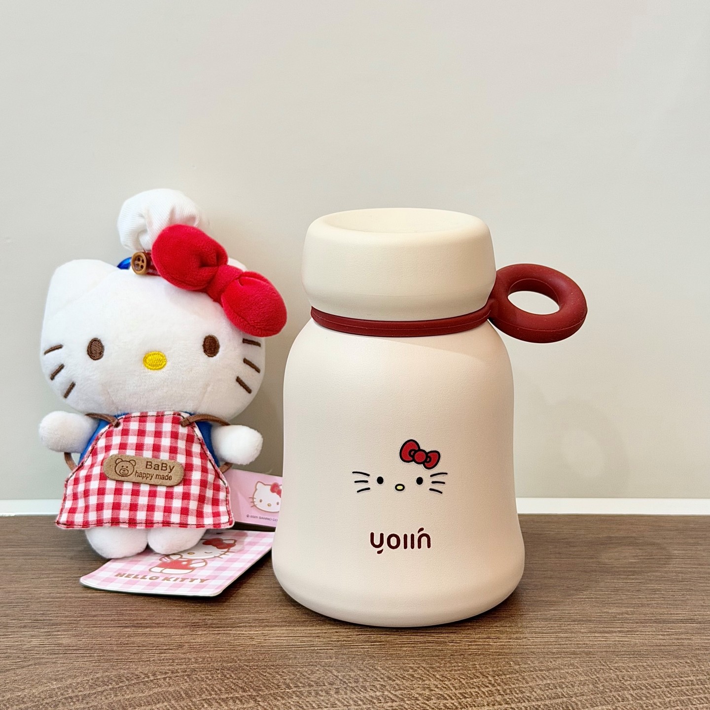 元森商店可爱316不锈钢保温杯女生kt水杯便携牛奶杯少女心直饮杯