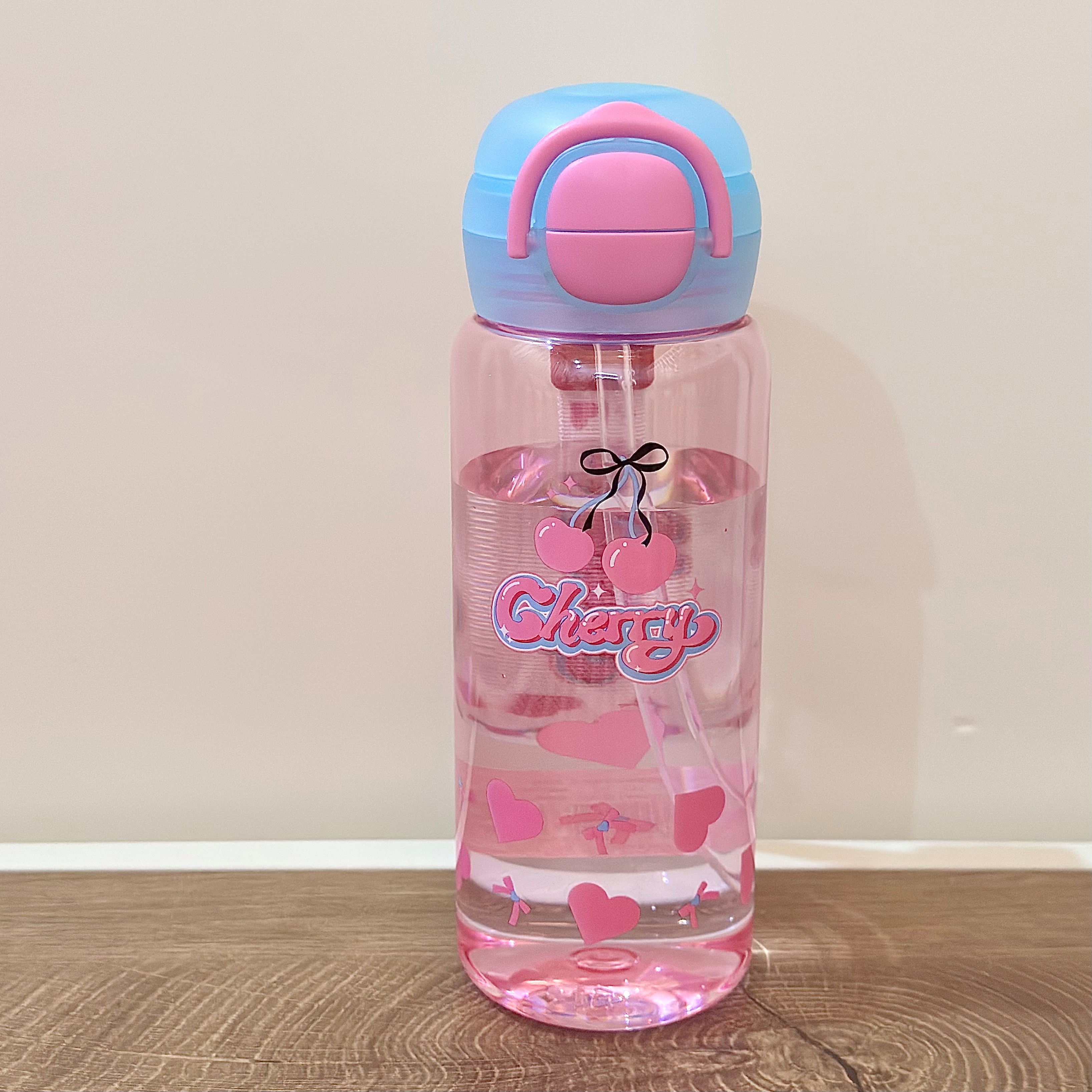 元森商店可爱果冻色tritan吸管杯