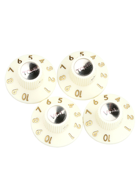 AInicov 吉他旋钮 复古白黑色2T2V吉他旋钮