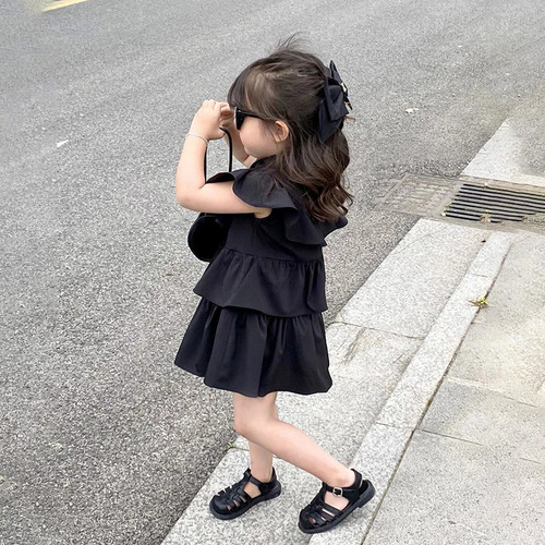 女童背心裙甜美夏季蛋糕裙
