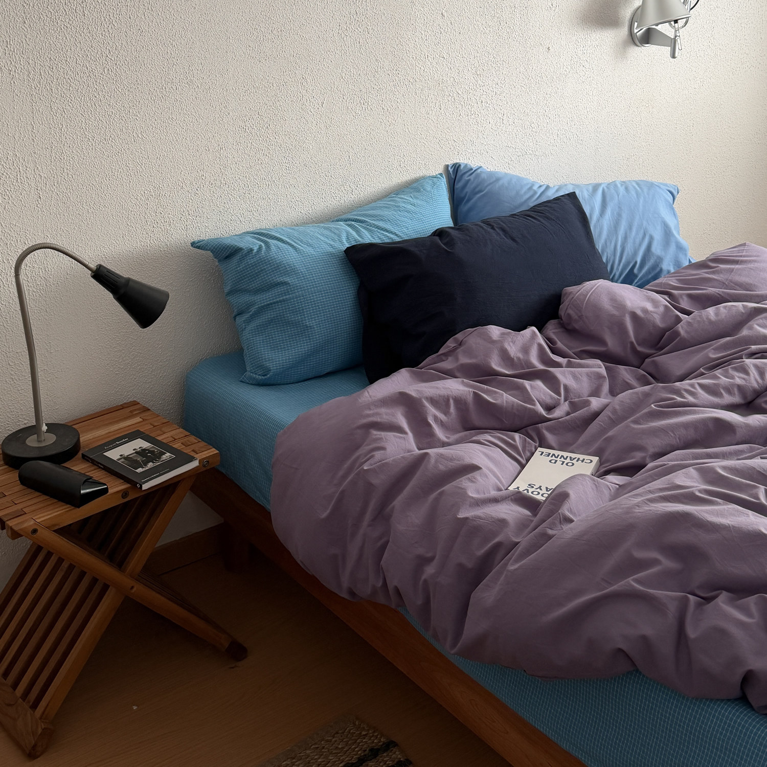 ins纯色简约100%全棉床上四件套纯棉床单被单被套床笠床品三件套