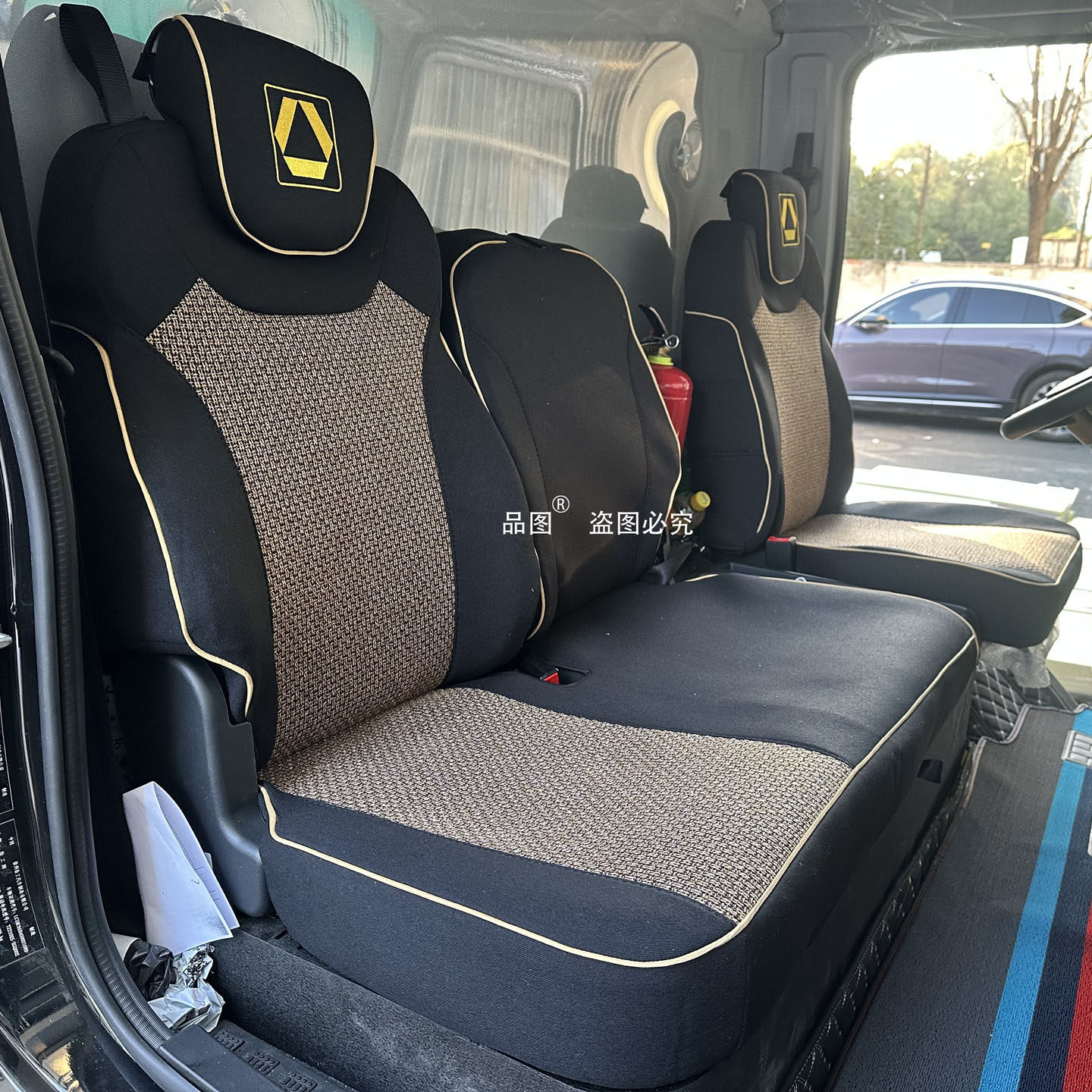 徐工汉界EV汉驰L2L3纯电动新能源载货车座套汉驰K2轻卡专用座椅套