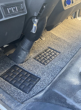 宇通T5 T3 T6 T3S T2电动轻卡货车脚垫 比亚迪T5DM电动货车脚踏垫