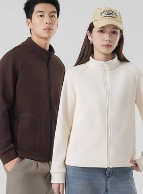 佰蜜韩云柔糯米衣2586女男士秋冬款加厚保暖上衣开衫外套夹克防风