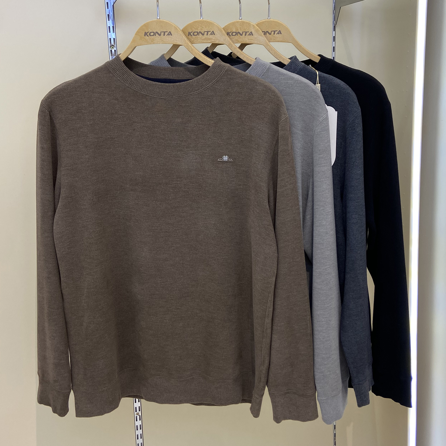 庄泰8361秋冬新男款羊绒蛋白加厚保暖外穿休闲商务T恤打底衫上衣