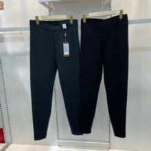 绒织王25807男25810女冬季高腰弹力羊毛保暖裤打底裤加厚长裤600G