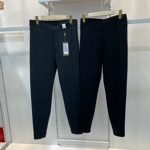 绒织王25807男25810女秋冬保暖裤