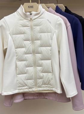 熊启小熊立领拼接羽绒防风拉链上衣男女儿童外套校服神器修身2586