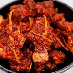 云南骨头渣保山特产施甸农家自制私房菜传统下饭菜猪肉排骨鲊500g