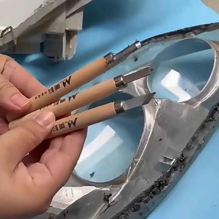 汽车拆灯壳合金清胶刀大灯改装清胶工具开灯罩修边刀坚韧锋利刀头