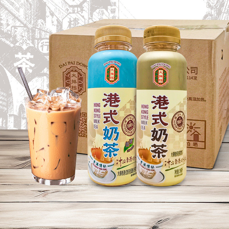 大排档港式奶茶290ml*12瓶/整箱