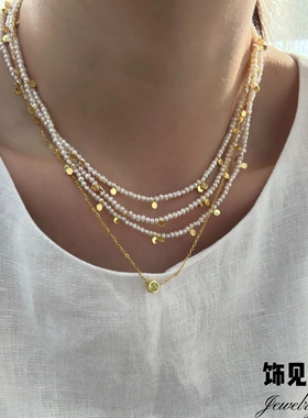 韩式简约小巧天然橄榄石耳钉女精致时尚项链红色编织气质手链配饰