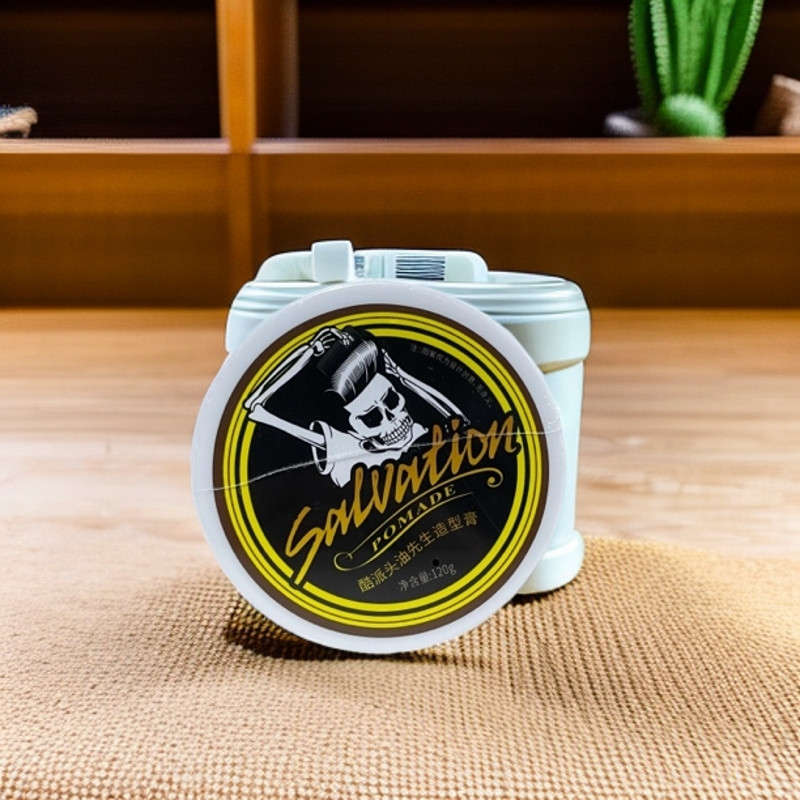 施纤酷派油头先生造型膏男短发哑色纹理女卷发蓬松滋养拉丝发蜡