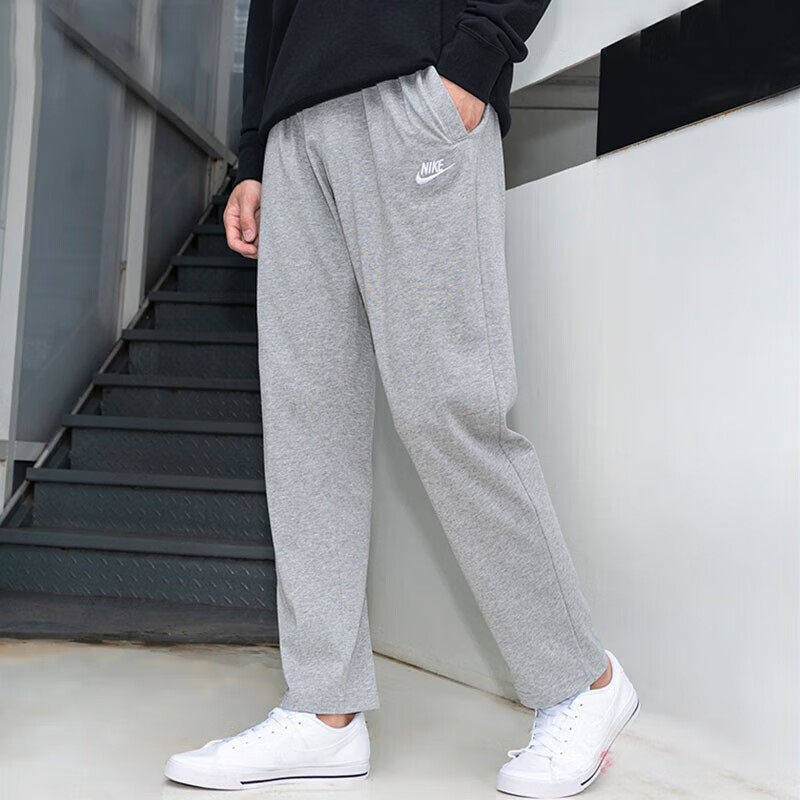 Nike耐克男裤正品浅灰色