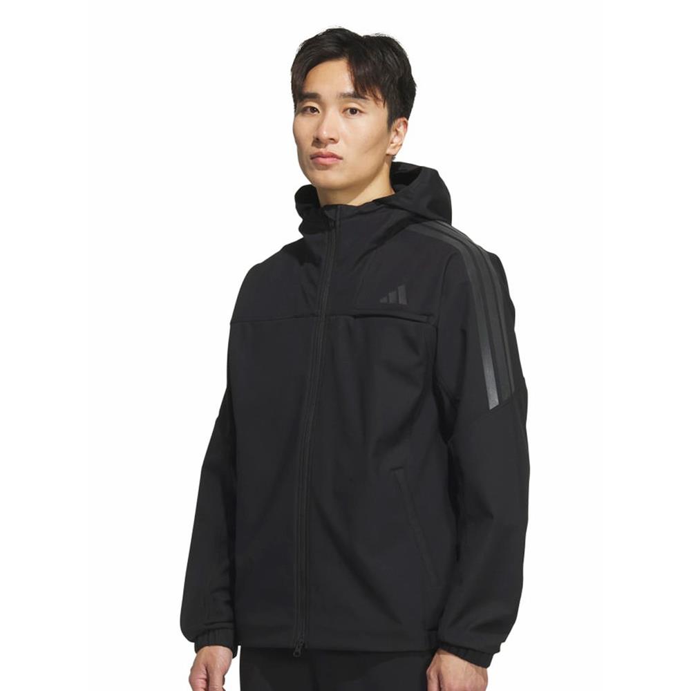 adidas阿迪达斯冬季新款运动休闲时尚连帽外套男梭织夹克 KA1307