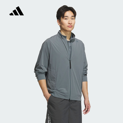adidas阿迪达斯秋季新款武宗系列凉感拒水运动休闲夹克外套KC5819